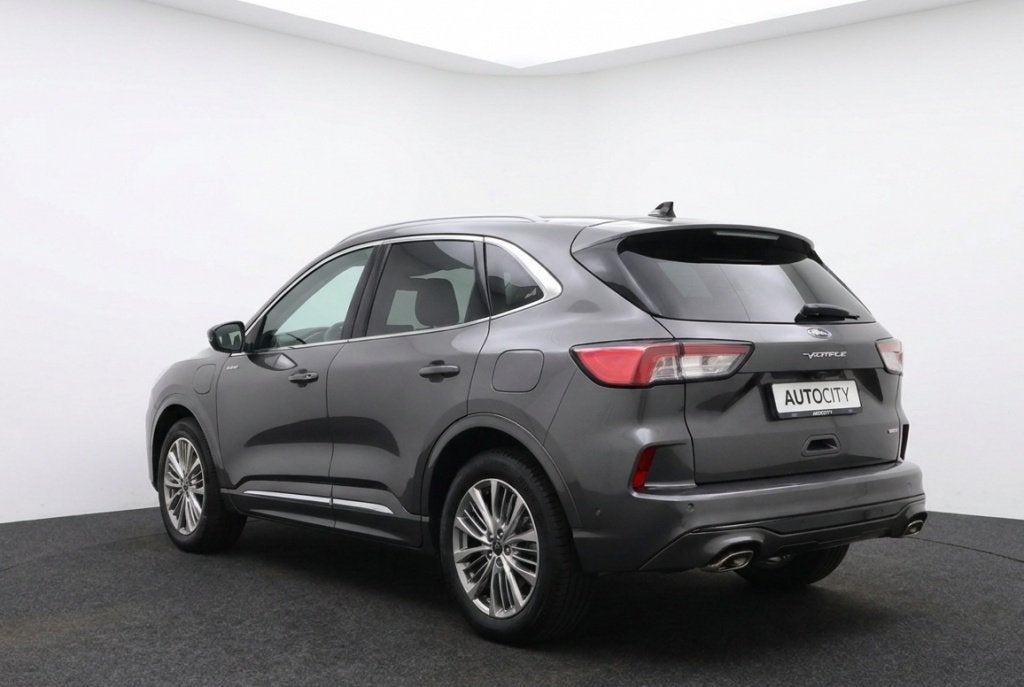 Ford Kuga 2.5 PHEV Vignale Pano l Leder l HUD l WINTERPAKKET, Auto's, 14 kWh, Gebruikt, Euro 6, 4 cilinders