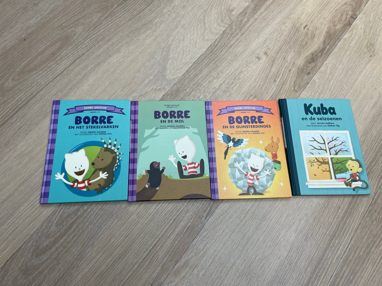 Borre en Kuba kinderboeken set, Gelezen, Fictie algemeen, Jongen of Meisje, Ophalen of Verzenden