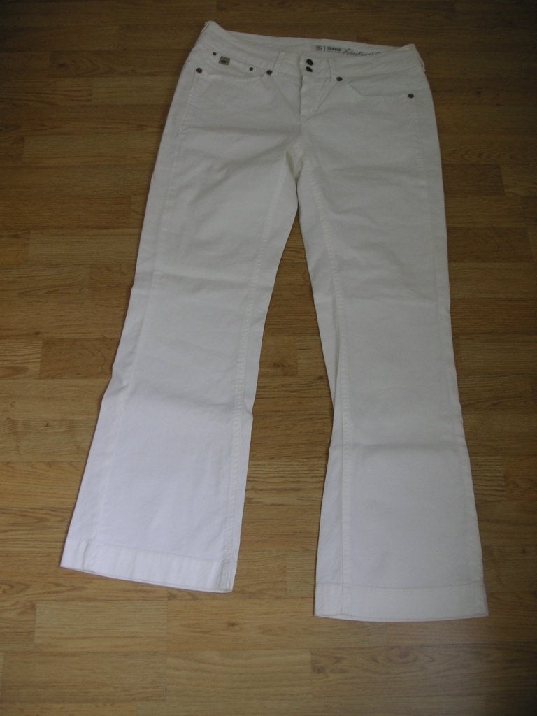 Tripper Dames witte Jeans broek mt.W29/L30, Ophalen, Wit, Maat 36 (S), Lang