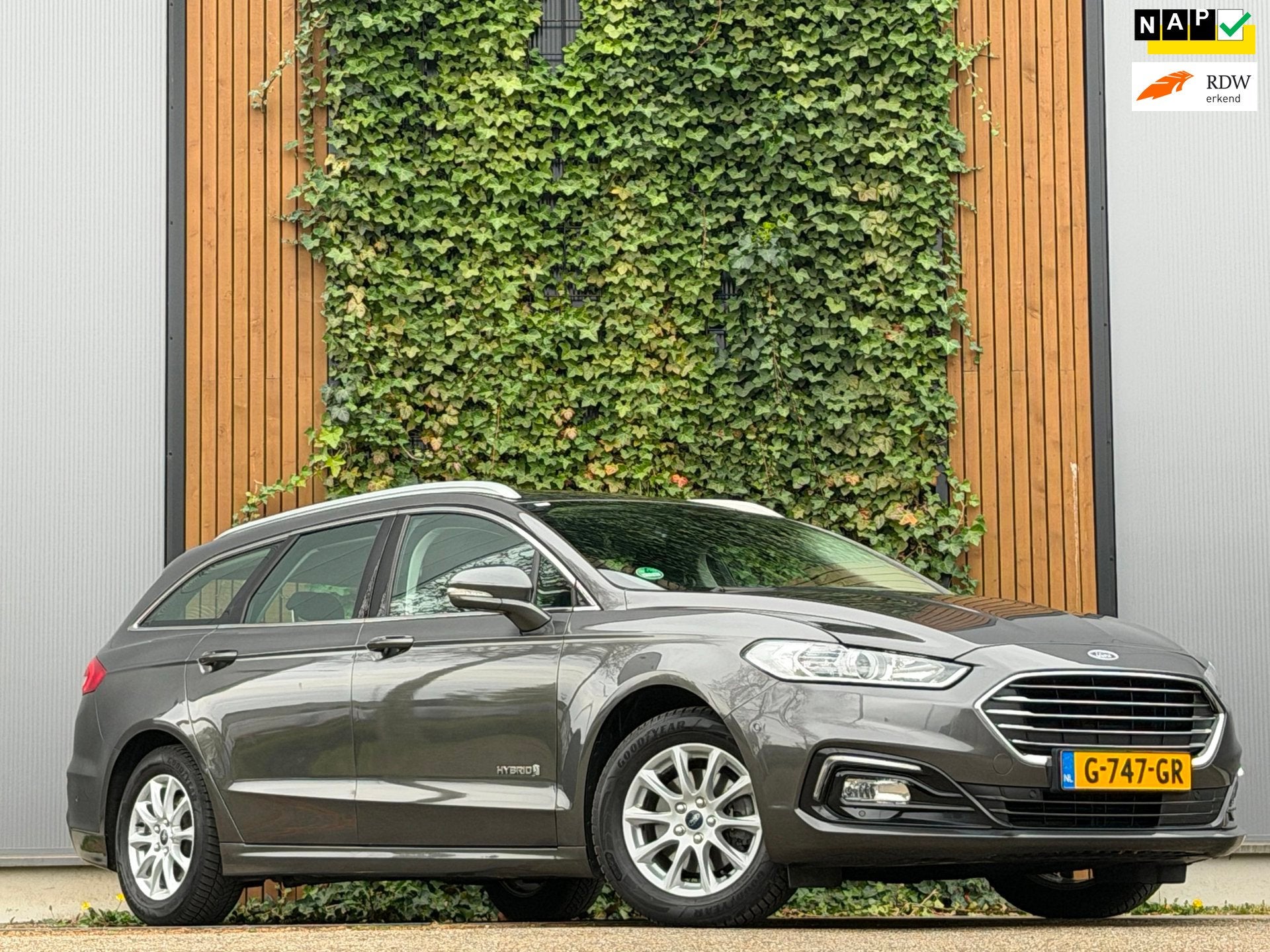 Ford Mondeo Wagon 2.0 IVCT HEV Titanium NAP|VOLLEDIGE HISTOR, Auto's, Ford, Stof, Gebruikt, 4 cilinders, Mondeo
