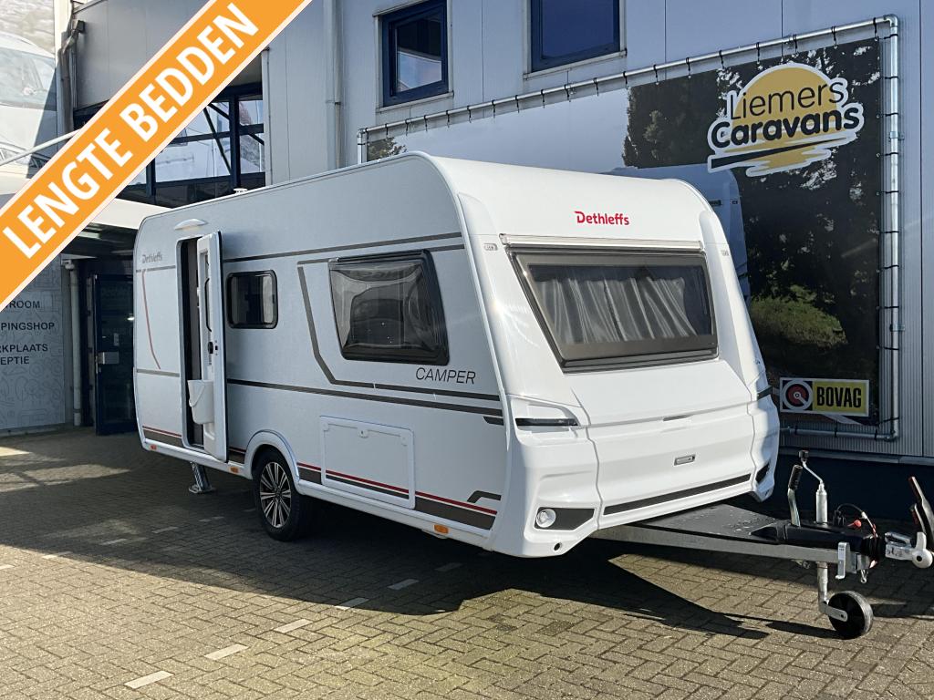 Dethleffs Camper 460 EL MOVER-LUIFEL-FIETSENDRGR, Caravans en Kamperen, Caravans, Standaardzit, Bedrijf, Tot en met 3, Schokbreker