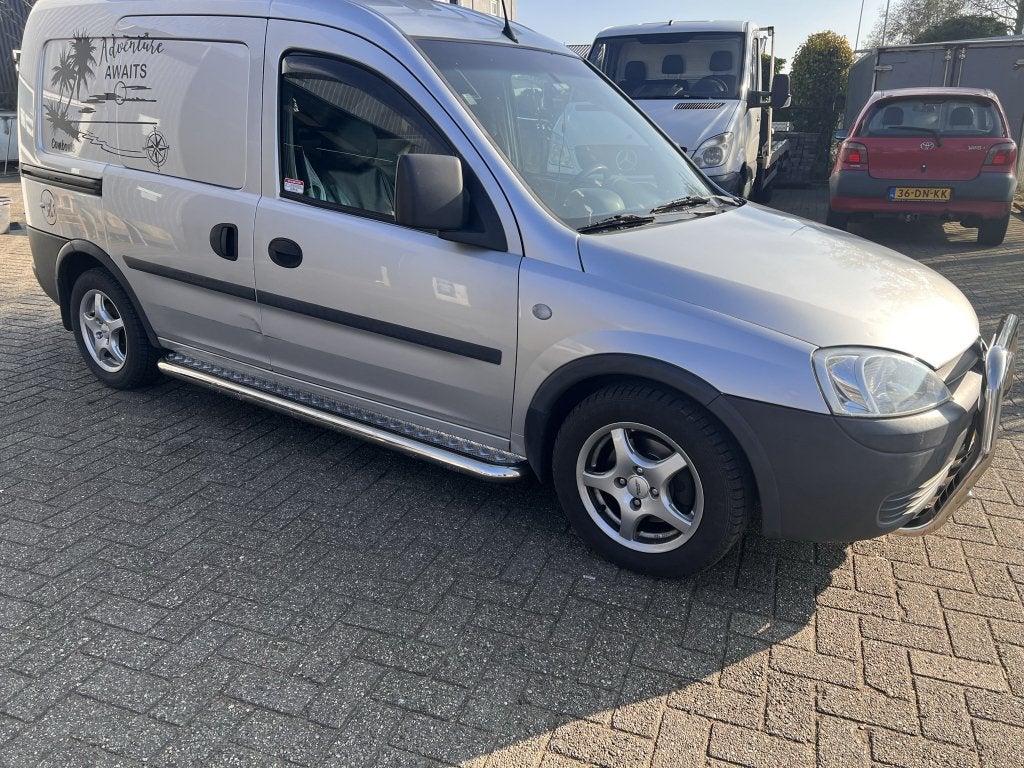 Opel Combo Sidebars met aluminium trede, Niet ingevuld, Niet ingevuld, Niet ingevuld