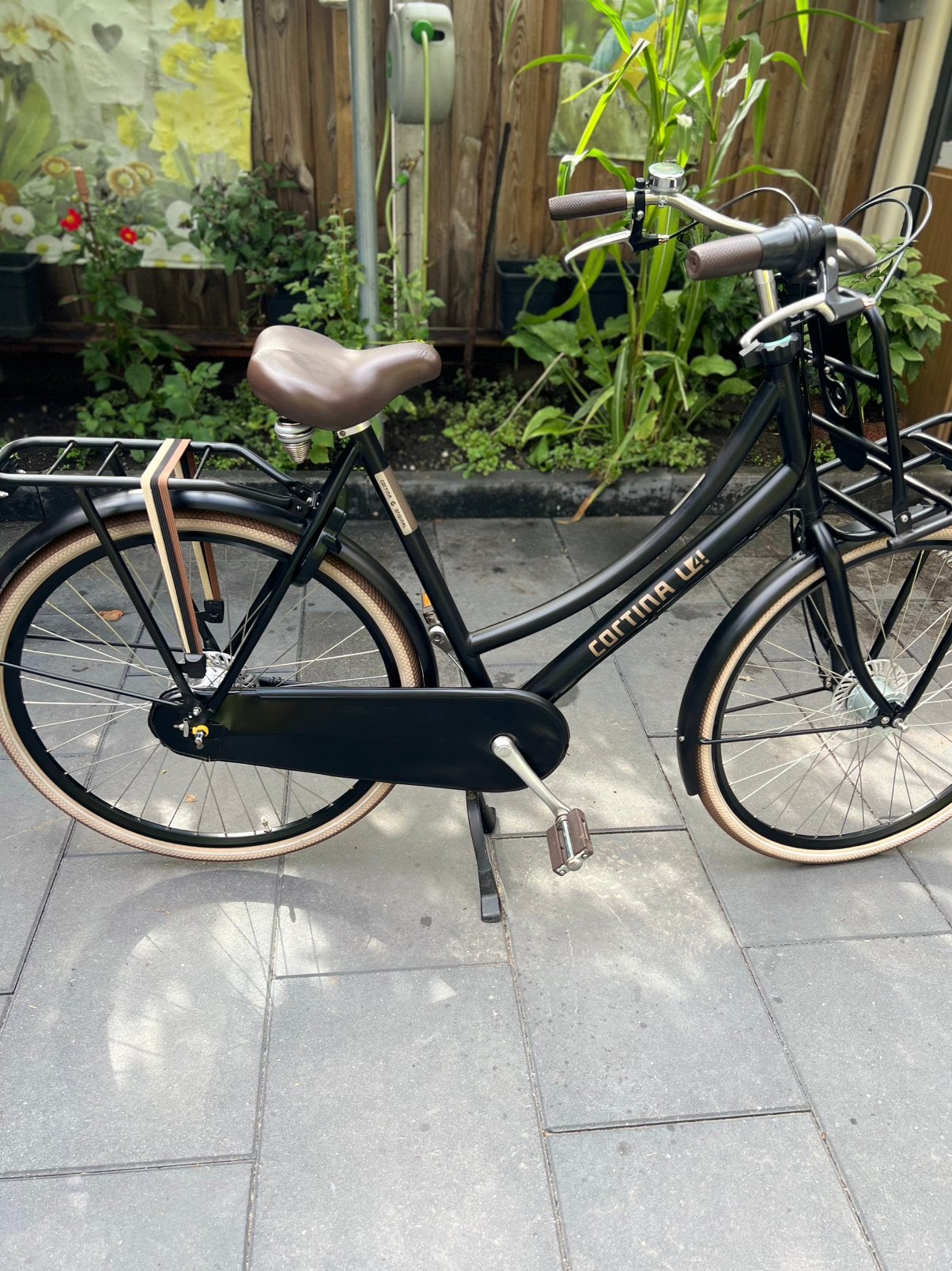 Cortina damesfiets of meisjesfiets frame 57 cm 7 versnelling, Ophalen, 56 cm of meer, Zo goed als nieuw, Handrem