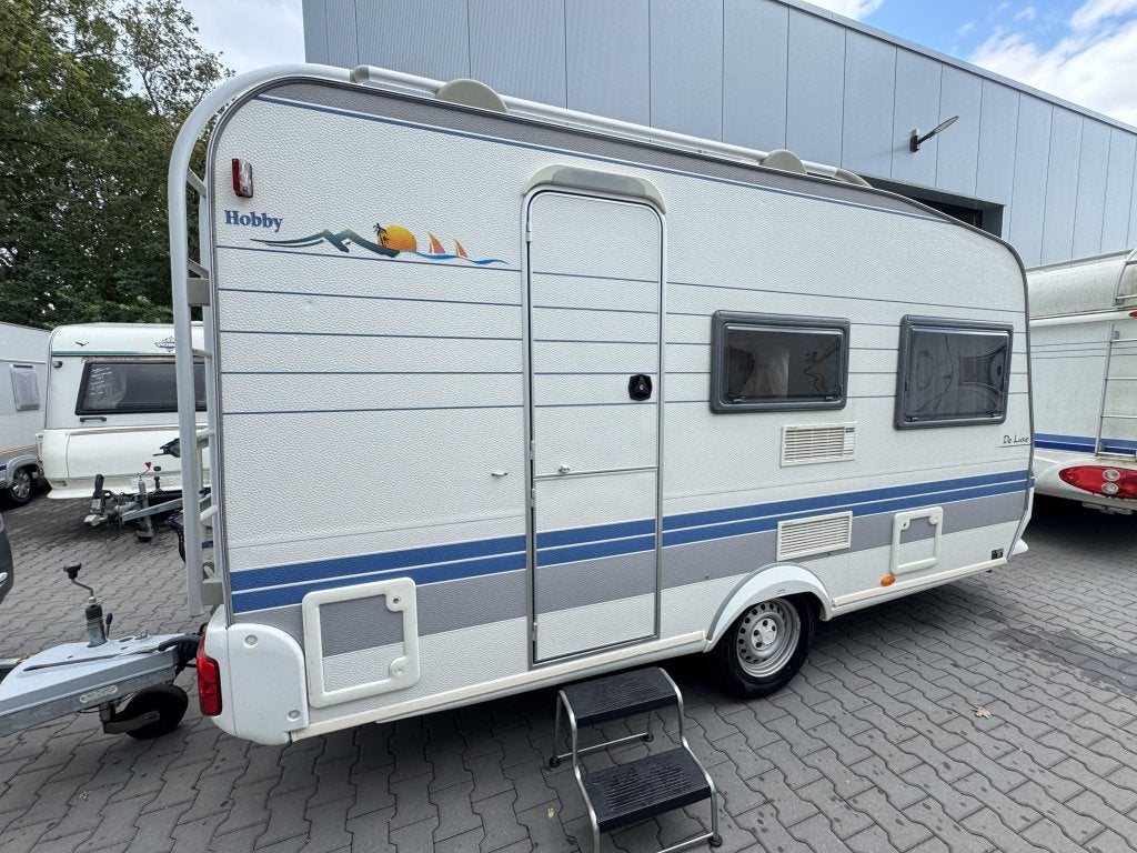 Hobby De luxe Easy 400 SF / topstaat / compleet, Caravans en Kamperen, Caravans, Hobby, Bedrijf, Schokbreker, 750 - 1000 kg