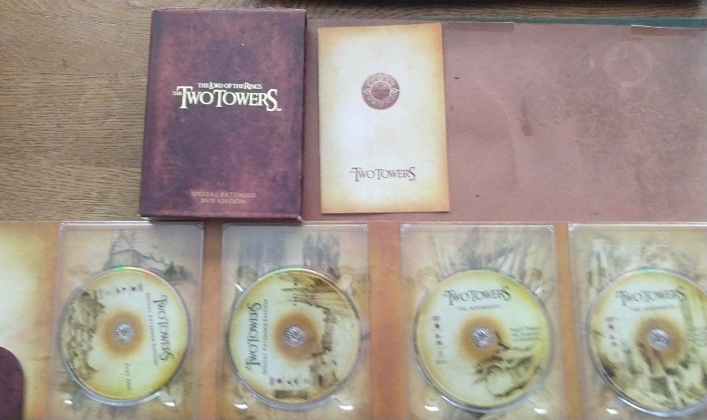 Lord Of The Rings 6 DVD Box en meer incl. The Hobbit, Vanaf 12 jaar, Ophalen of Verzenden, Zo goed als nieuw