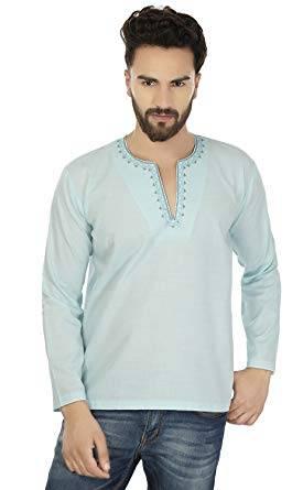 Short Kurta, Ophalen of Verzenden, Nieuw, Beige, Overige halswijdtes