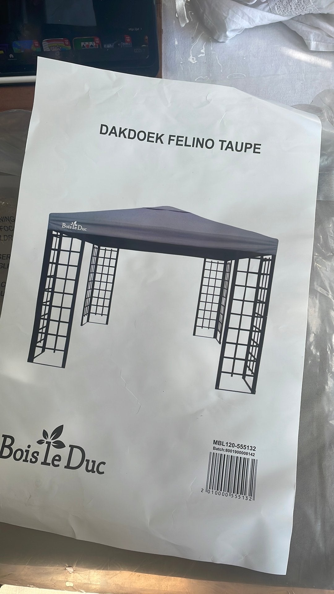 Nieuw dak voor felino prieel, Minder dan 4 meter, Nieuw, Paviljoen, Minder dan 5 meter