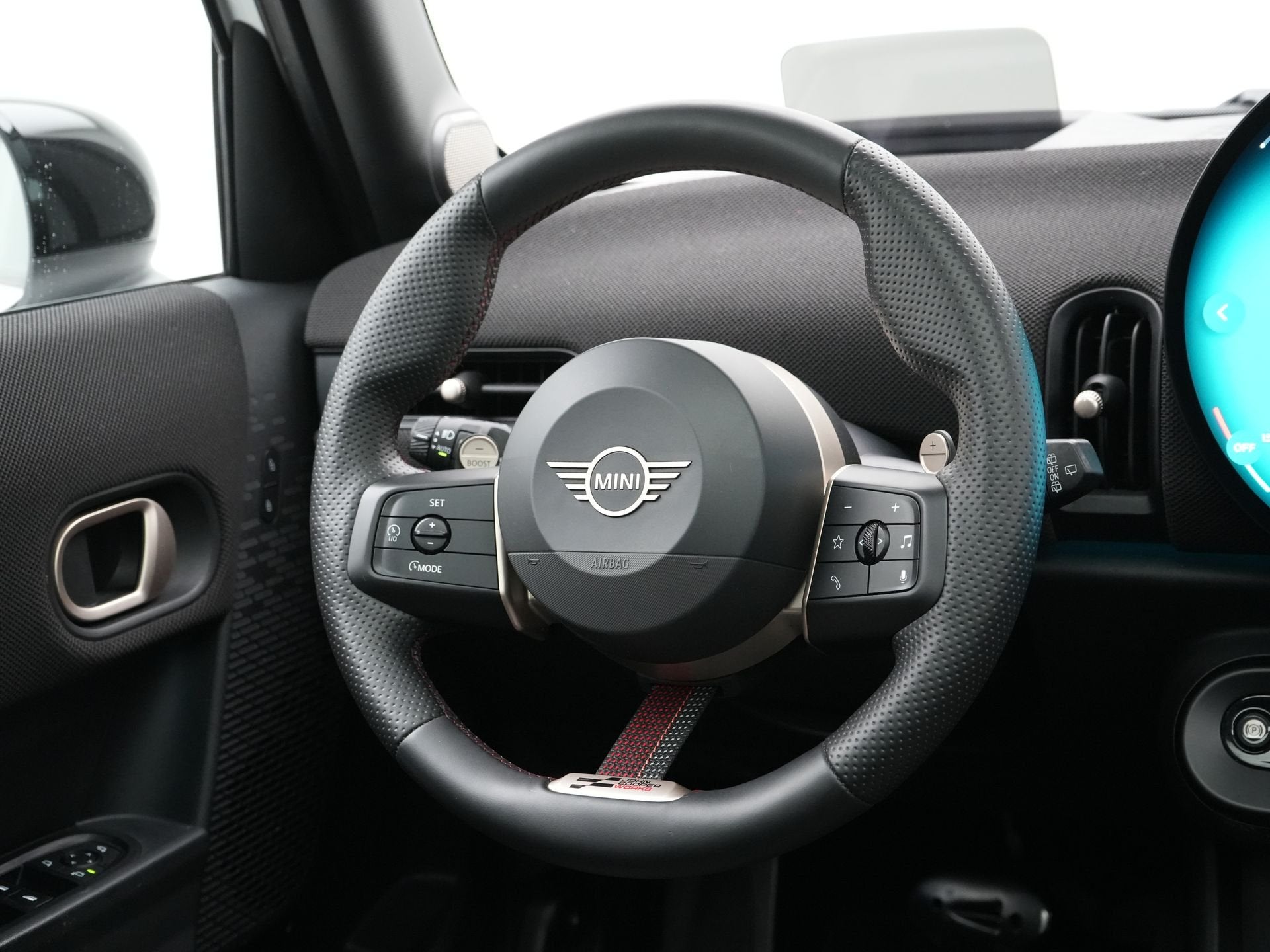 MINI 5-deurs Cooper S John Cooper Works Pakket M (bj 2025), Gebruikt, 4 cilinders, Met garantie (alle), Wit