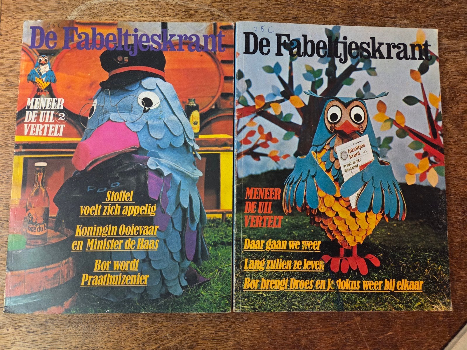 2x fabeltjeskrant, Verzenden