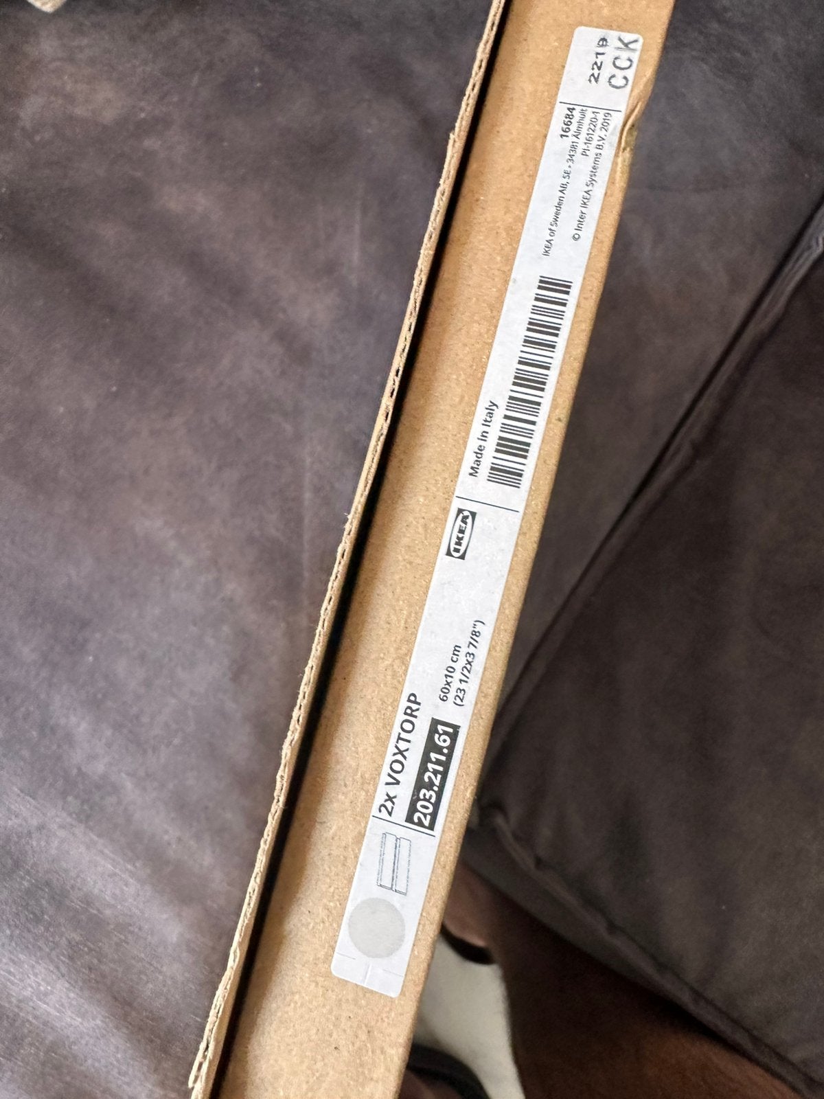IKEA Voxtorp front hoog glans beige. lade fronten 60x10 cm, Ophalen of Verzenden, Zo goed als nieuw, Hout