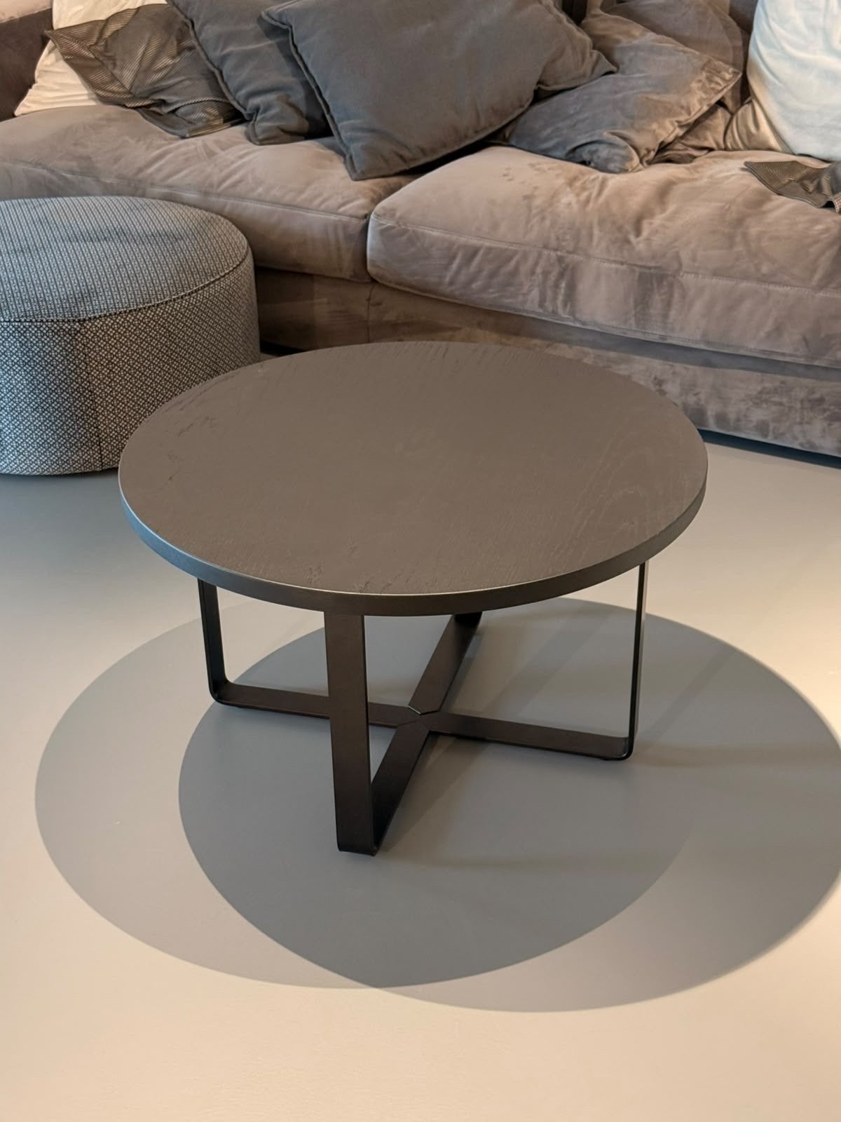 Nieuwe ronde salontafel, Huis en Inrichting, Ophalen, Rond, Nieuw, 50 tot 100 cm