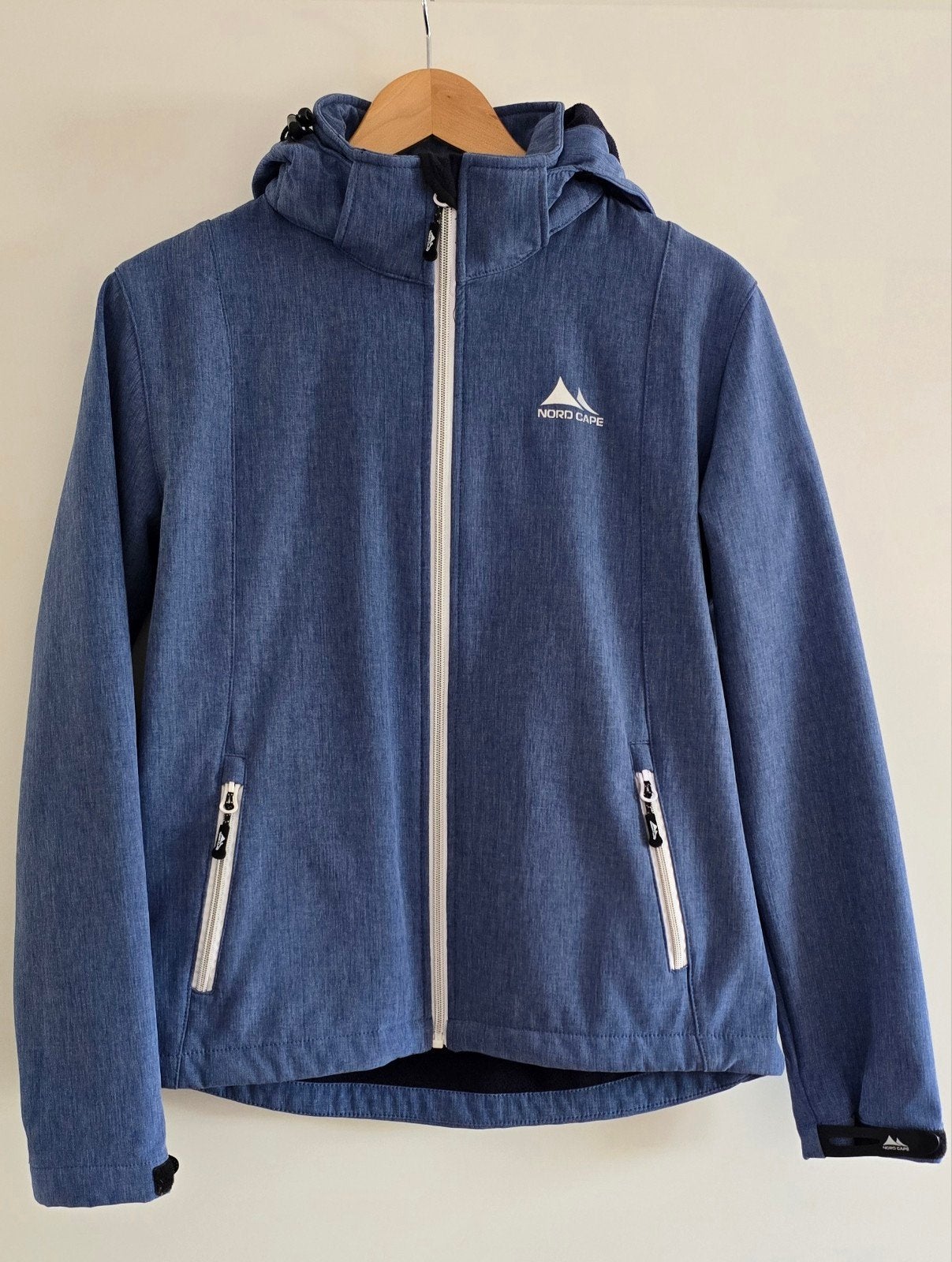 Nord Cape Softshell Jas Maat M - Blauw, Maat 38/40 (M), Nord cape, Blauw, Ophalen of Verzenden