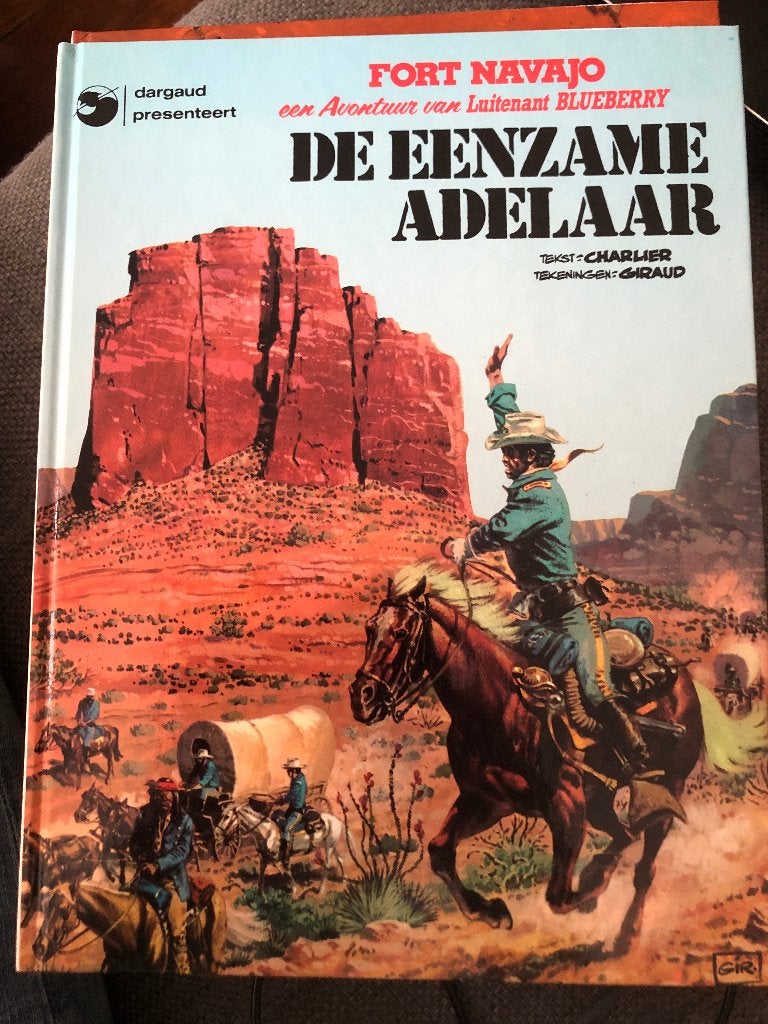 Blueberry de eenzame adelaar hardcover k5, Boeken, Eén stripboek, Ophalen of Verzenden, Zo goed als nieuw