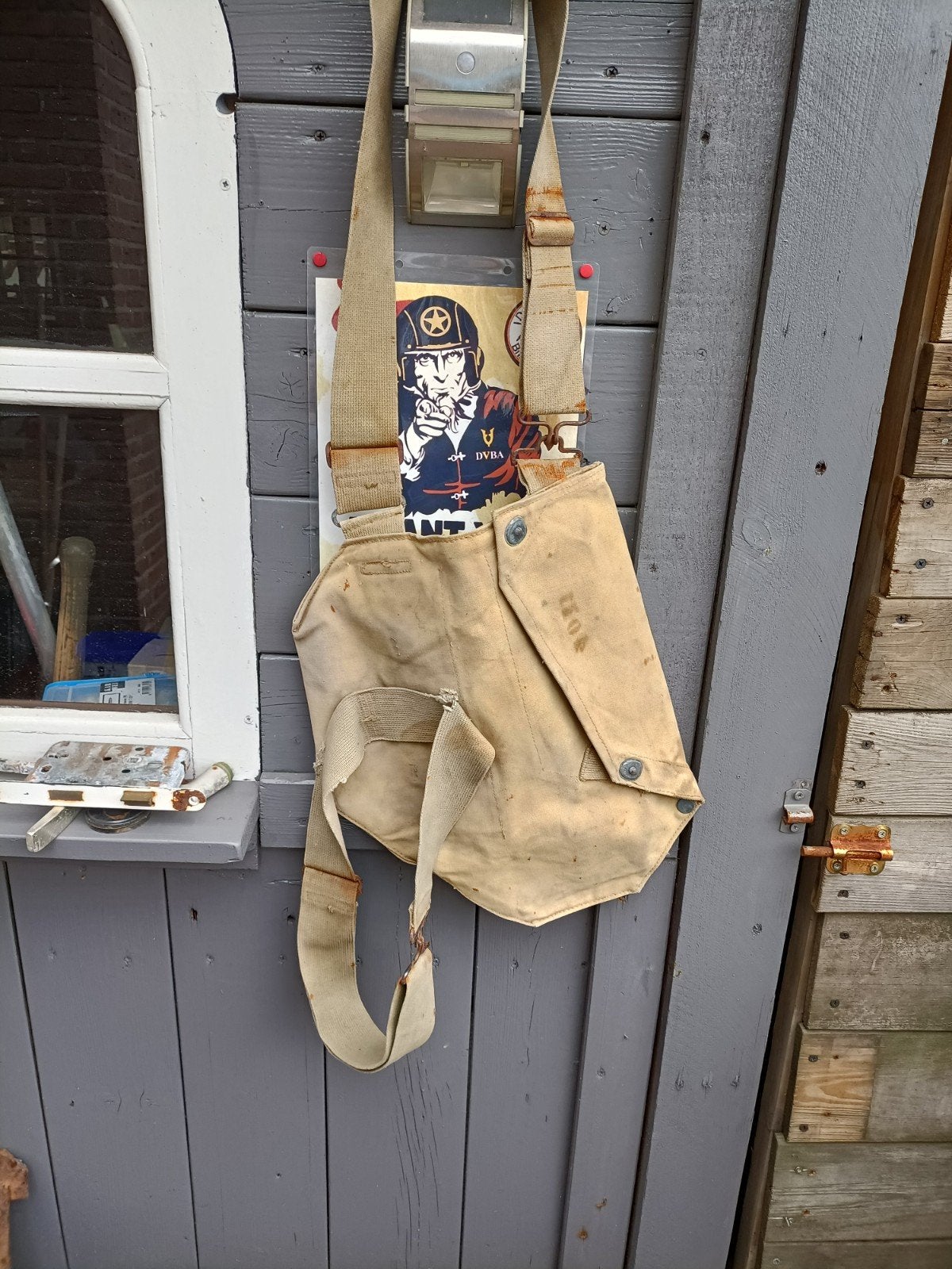 US WW2 gasmasker tas, Ophalen of Verzenden