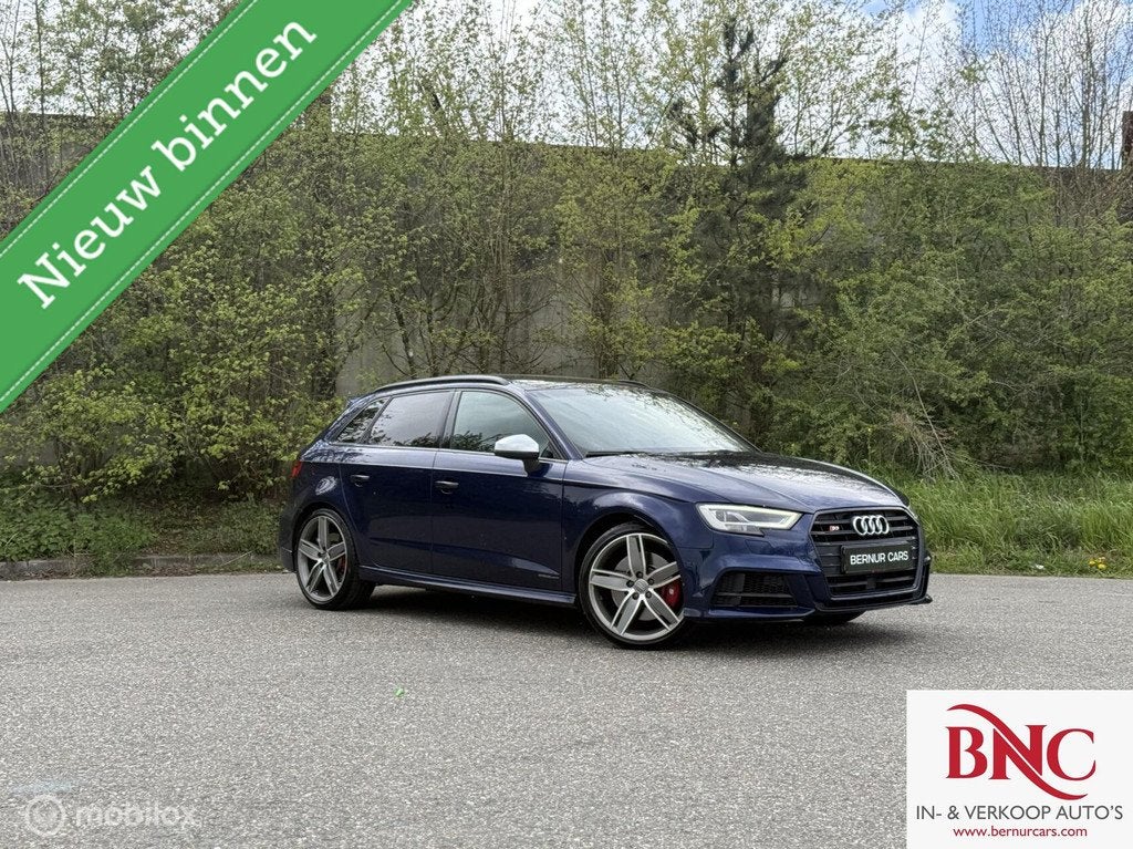 Audi S3 2.0 quattro B&O/Pano/Virtual cockpit Incl BTW, Automaat, S3, 15 km/l, Gebruikt