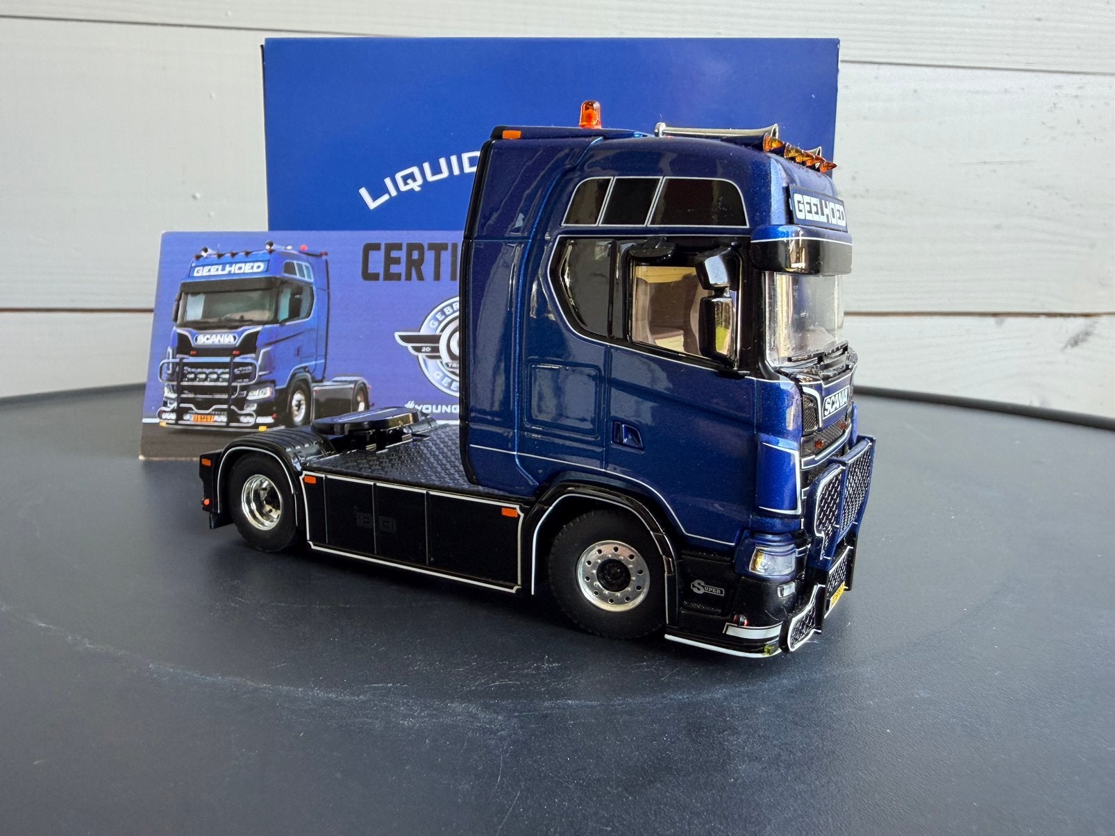 WSI Scania Geelhoed, Ophalen of Verzenden, Nieuw, Bus of Vrachtwagen, Wsi