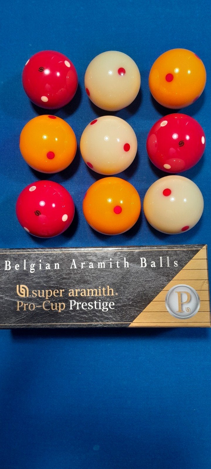 super aramith pro-cup prestige 3 sets, Ophalen of Verzenden, Keu of Ballen