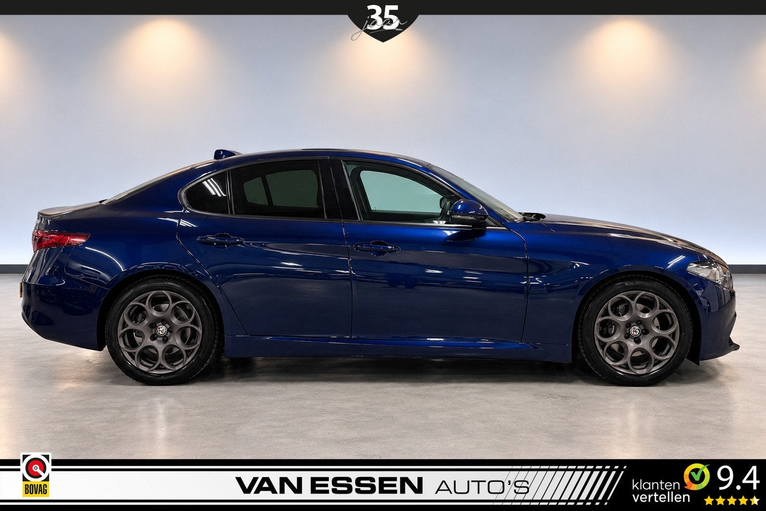 Alfa Romeo Giulia 2.0T Super | CAMERA | TREKHAAK | KEYLESS |, Auto's, Automaat, 745 kg, Achterwielaandrijving, Euro 6