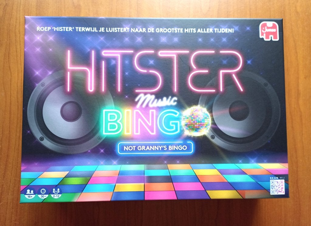 Hitster Music Bingo Nieuw! - Jumbo, Vijf spelers of meer, Ophalen, Nieuw
