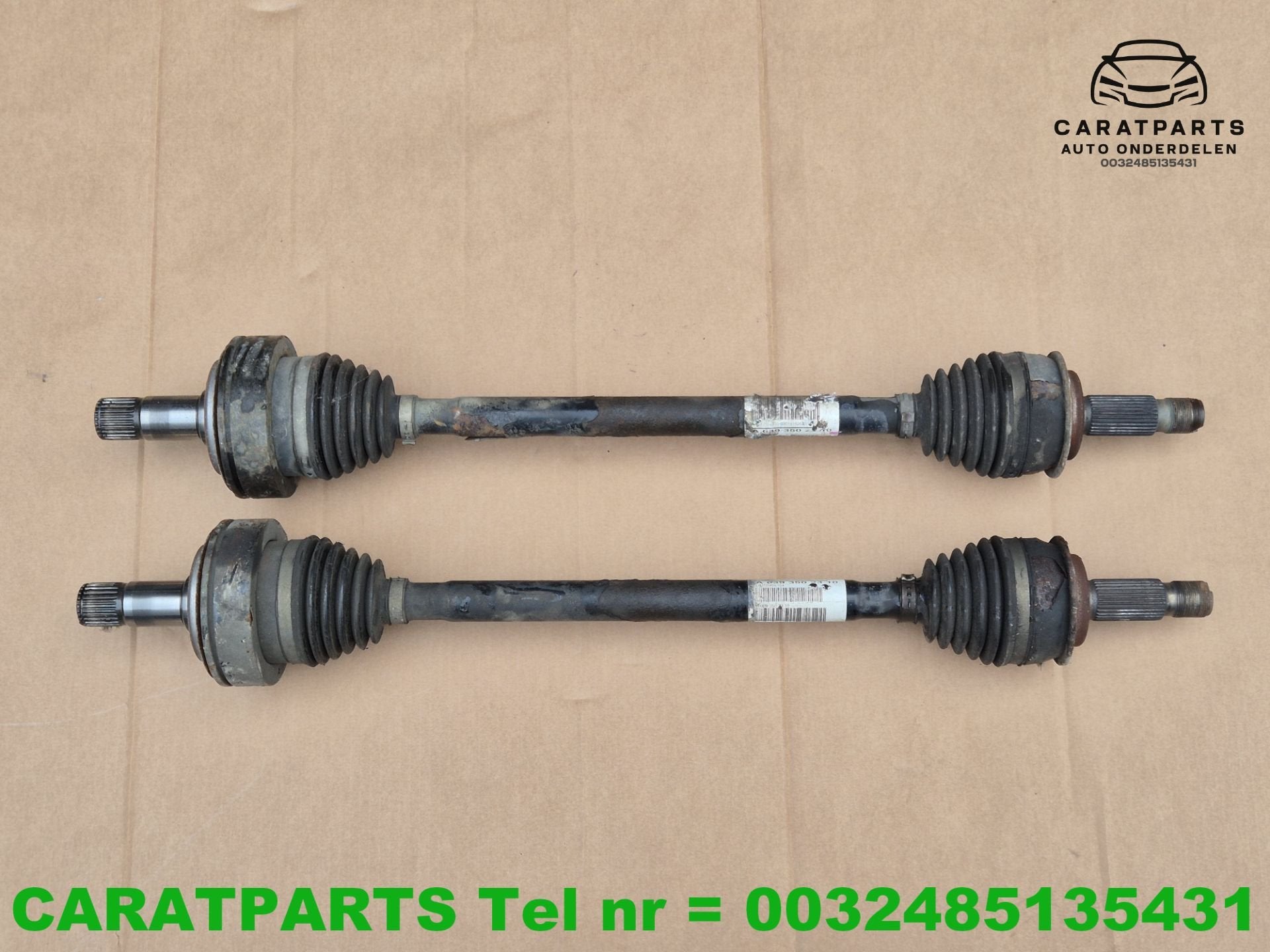 A6393502310 Mercedes Vito aandrijfas vito steekas vito w639, Gebruikt, Mercedes-Benz AG, Mercedes-Benz, Ophalen of Verzenden