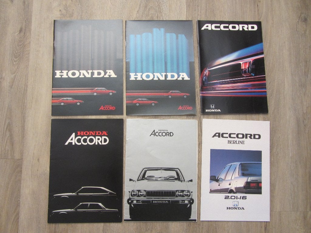 Honda Accord Folders, Ophalen of Verzenden, Zo goed als nieuw, Honda, Honda