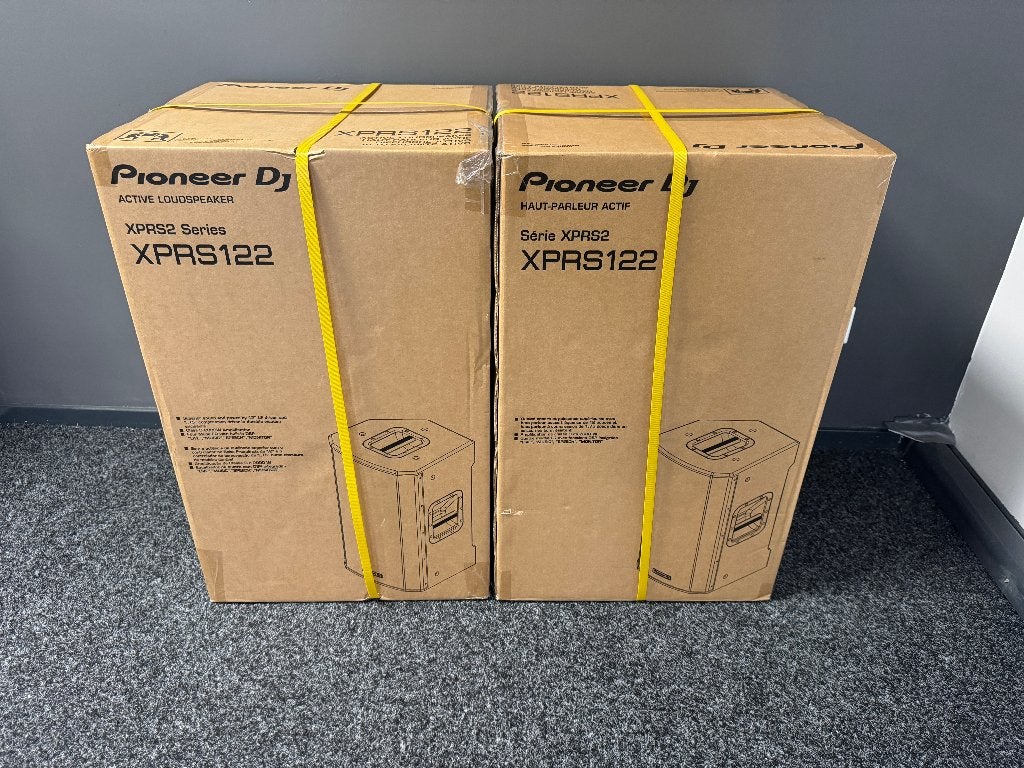 Gloednieuwe: Pioneer DJ XPRS122 actieve speakerset, Speakerset, Nieuw, Pioneer, AUX-ingang