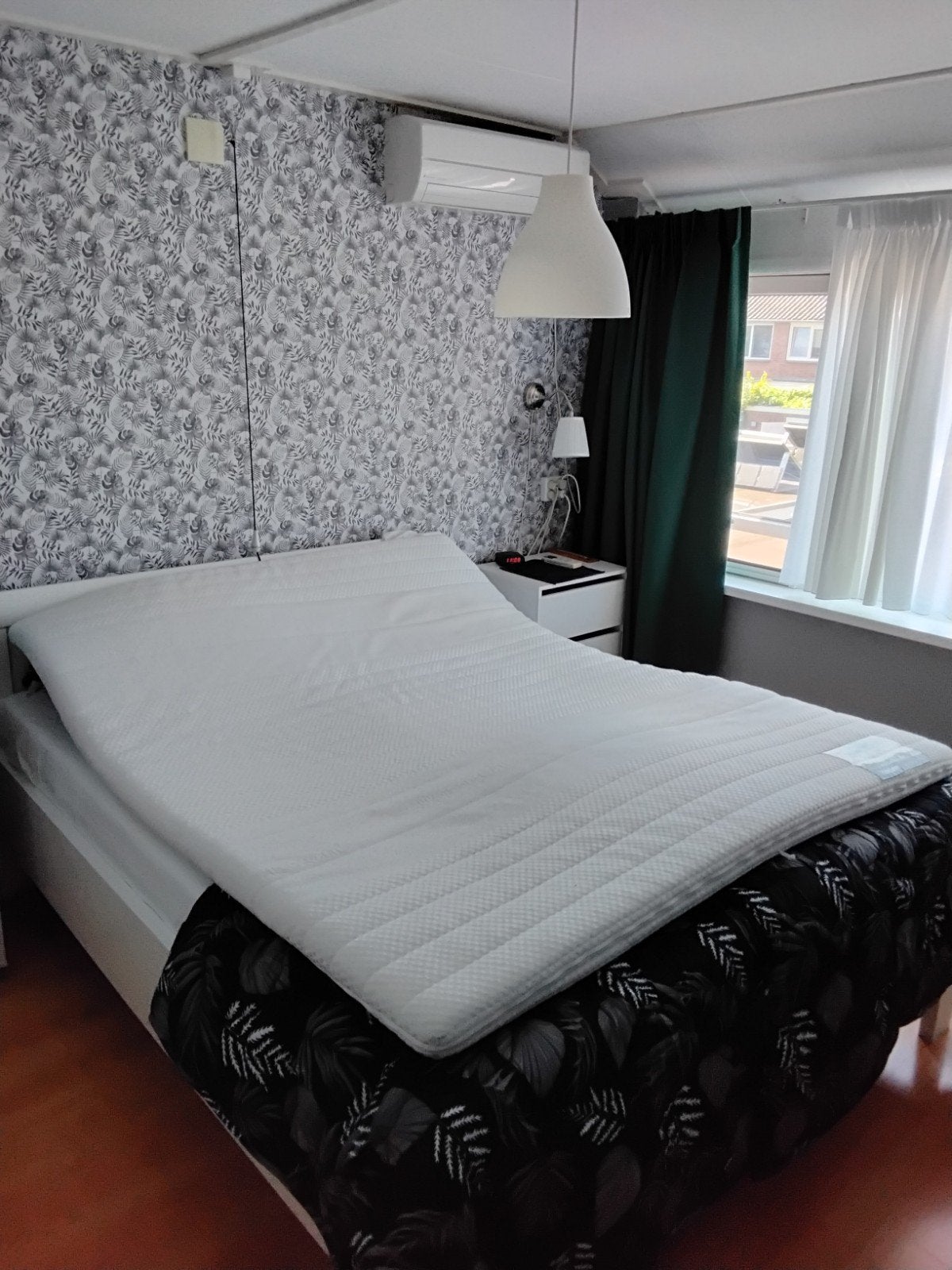 topdek matras, zie foto's, Ophalen, Gebruikt, Tweepersoons, 160 cm