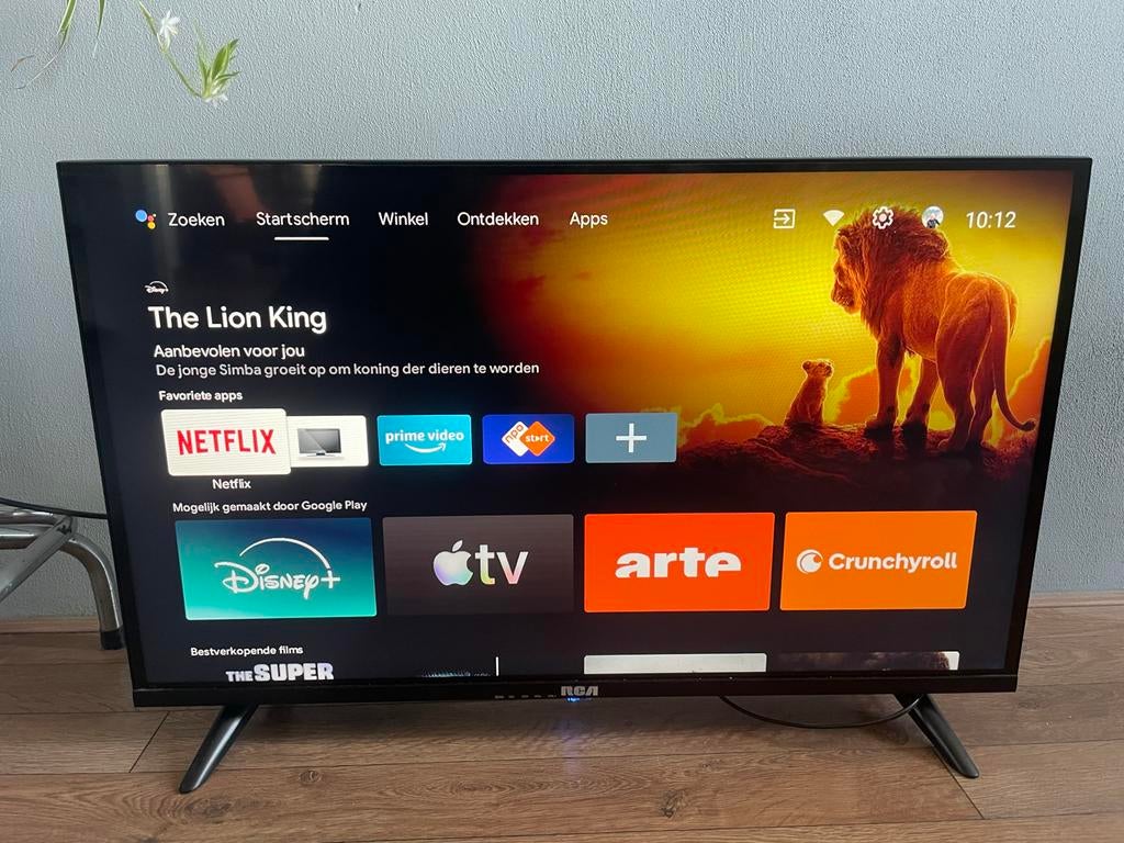 RCA 32 inch (81 cm) Full HD 4k Smart TV met Android TV, Eén persoon, Cadeaubon