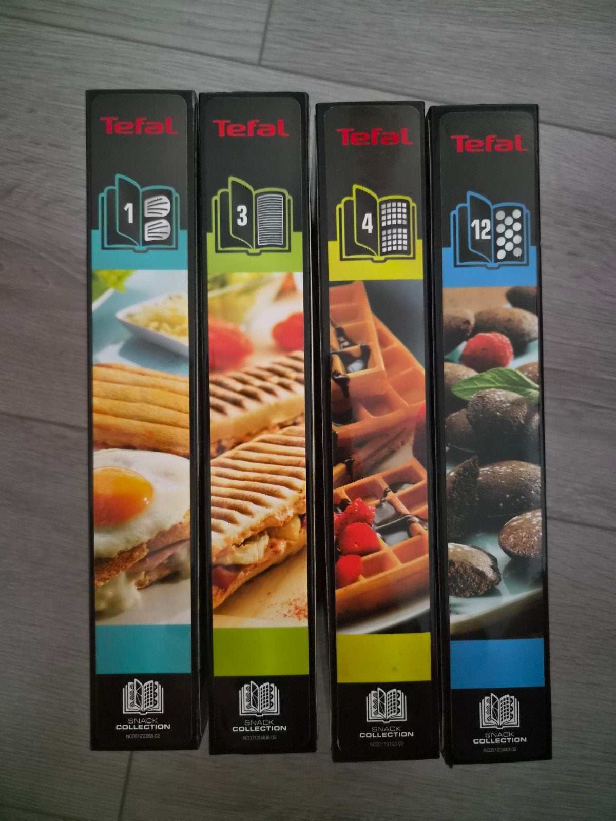 Tefal Snack Collection Platen (4 sets), Ophalen of Verzenden