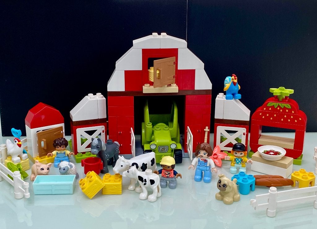Lego Duplo boerderij, Kinderen en Baby's, Speelgoed | Duplo en Lego, Compleet, Ophalen of Verzenden, Zo goed als nieuw, Duplo