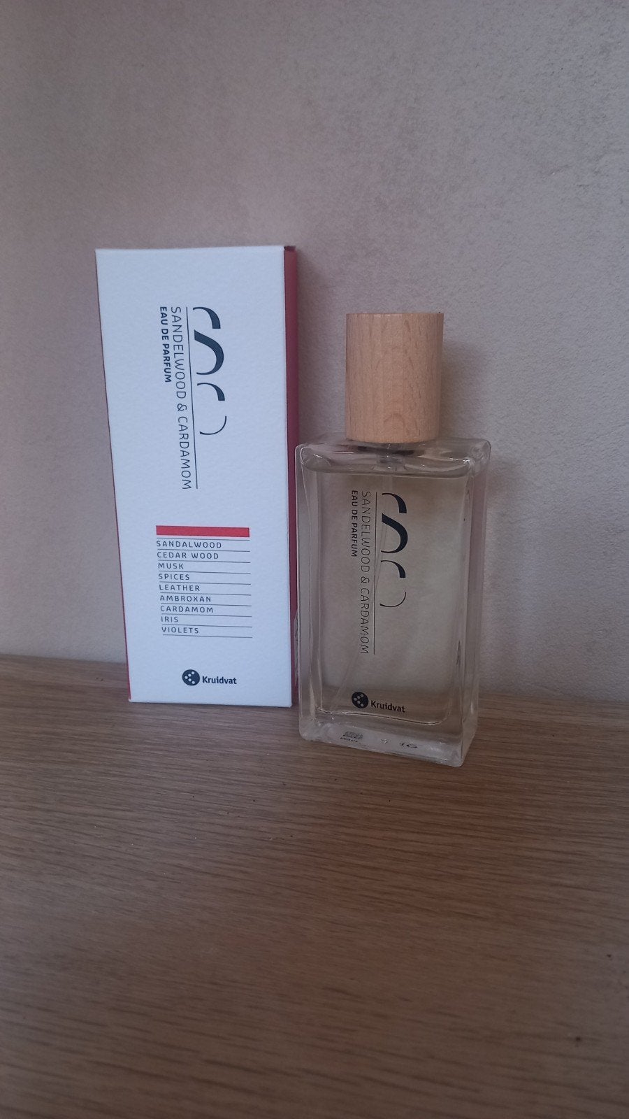 Kruidvat Sandelwood & Cardamom Eau de Parfum, Ophalen of Verzenden, Zo goed als nieuw