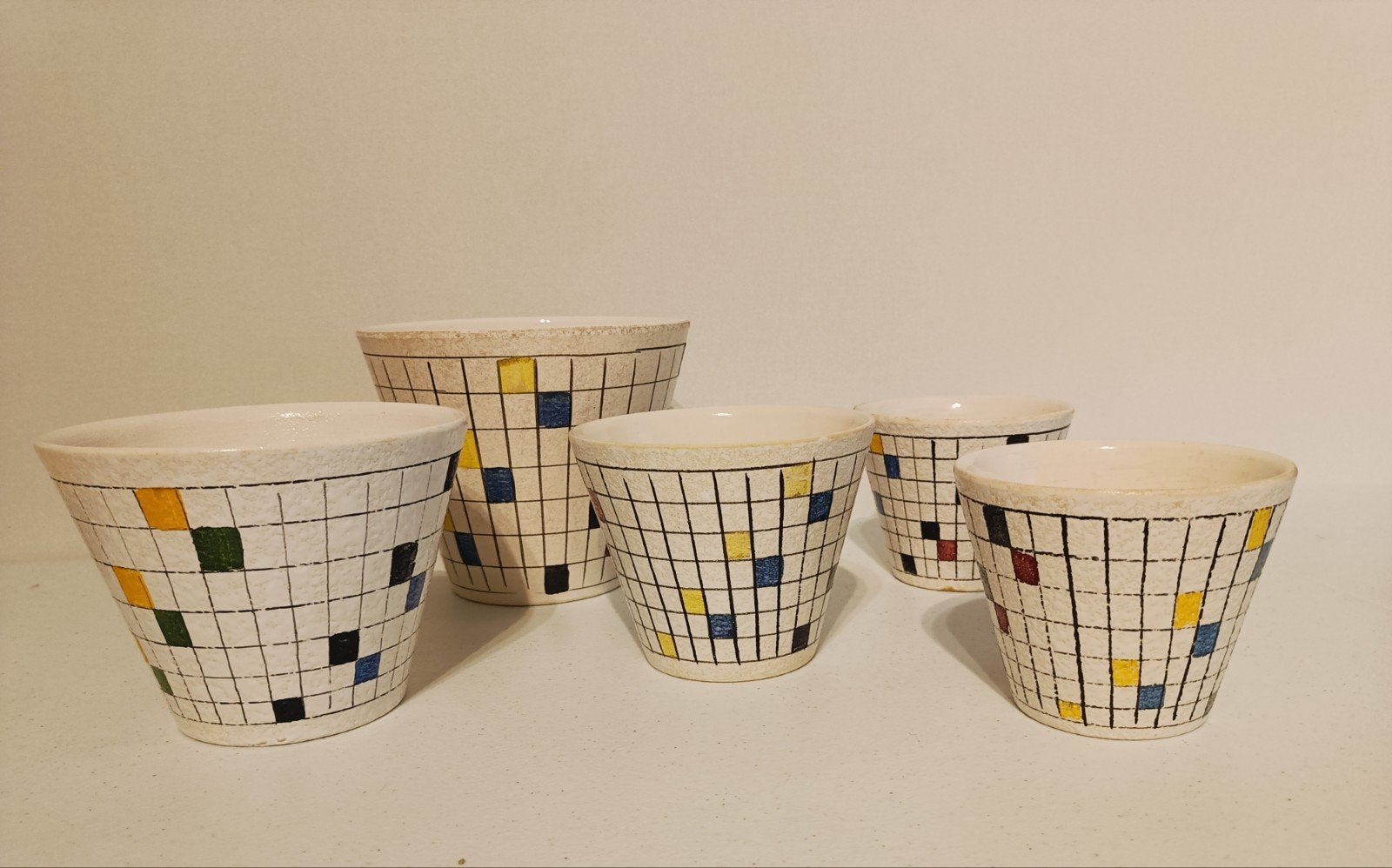 ADCO Mid-Century set picasso, Ophalen of Verzenden
