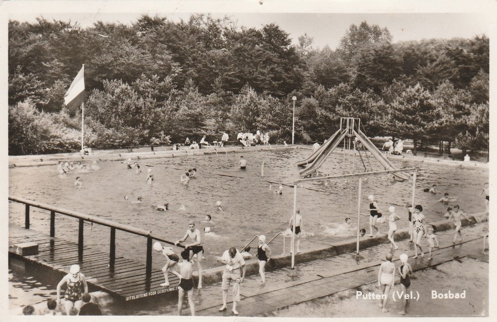 putten- bosbad, Ophalen of Verzenden, 1940 tot 1960, Gelderland