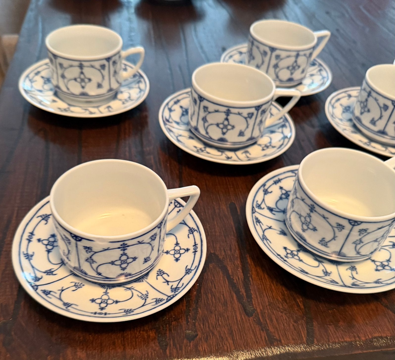 Kop en schotels Jäger Eisenberg - 10 stuks, Antiek en Kunst, Antiek | Servies compleet, Ophalen