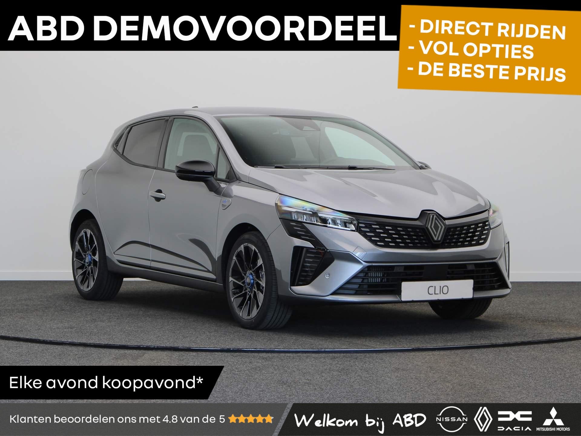 Renault Clio Full Hybrid 145pk Esprit Alpine | BOSE audio |, Euro 6, Leder en Stof, 23 km/l, Bedrijf