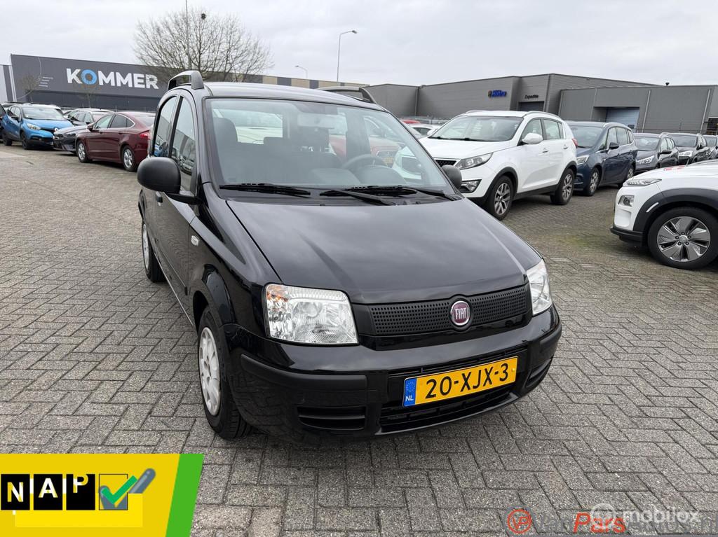 Fiat Panda 1.2 Classic,Airco,2de eigenaar, Euro 5, Gebruikt, 1242 cc, Zwart