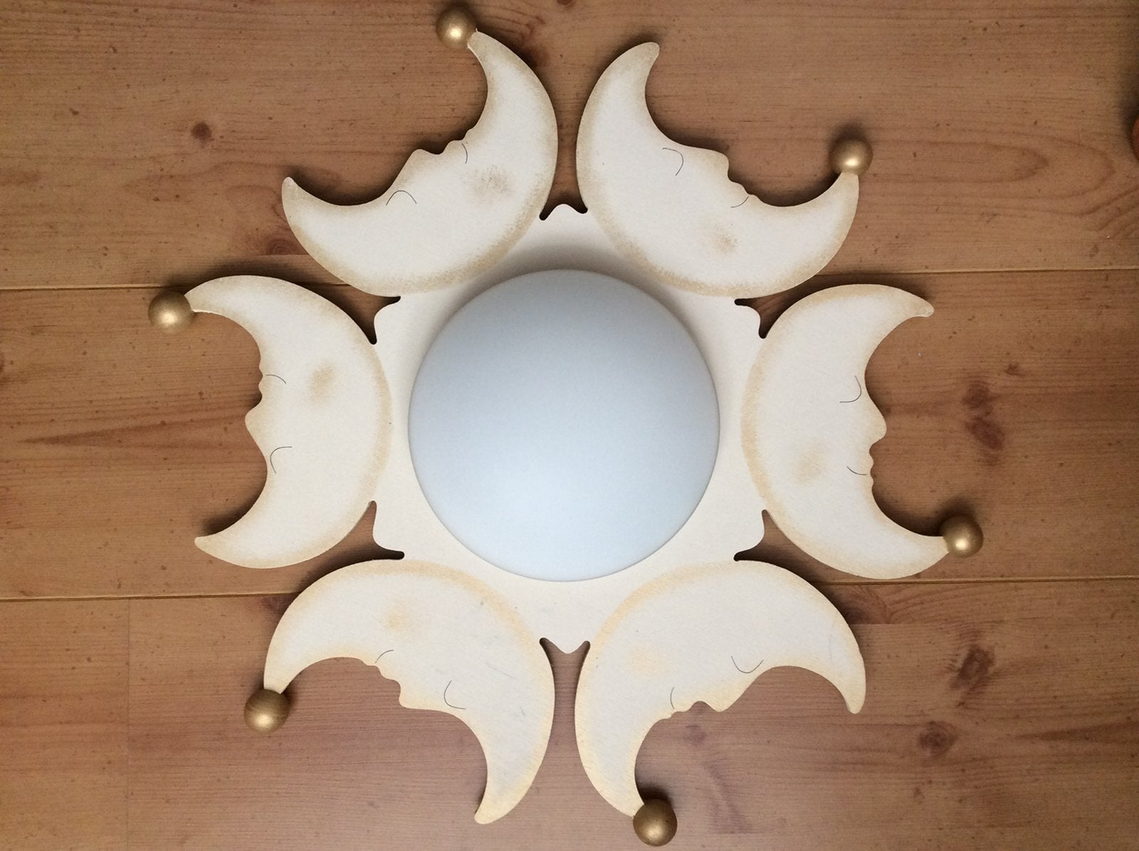 Maanlamp / Plafonière voor Baby / Kinderkamer, Ophalen, Zo goed als nieuw, Lamp