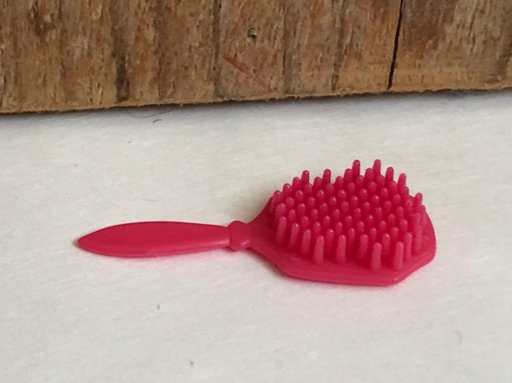 Roze Barbie borstel, Ophalen of Verzenden, Zo goed als nieuw, Barbie