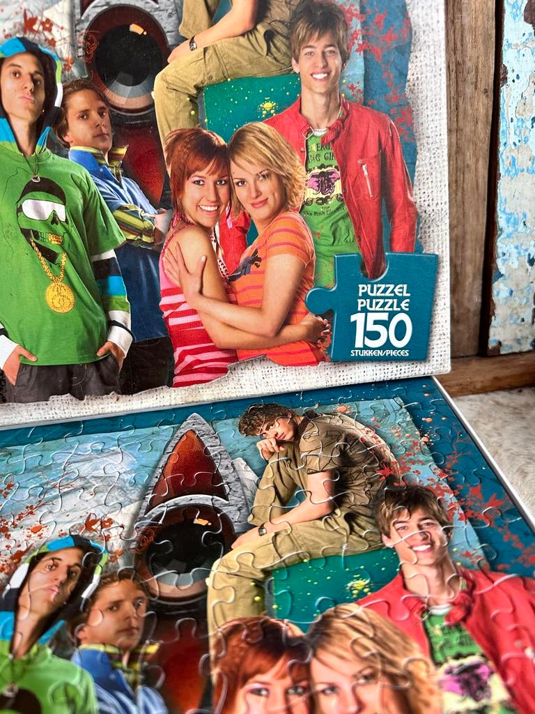 Puzzel Het Huis Anubis 150 stukjes - Verzamelobject, Ophalen of Verzenden, Gebruikt