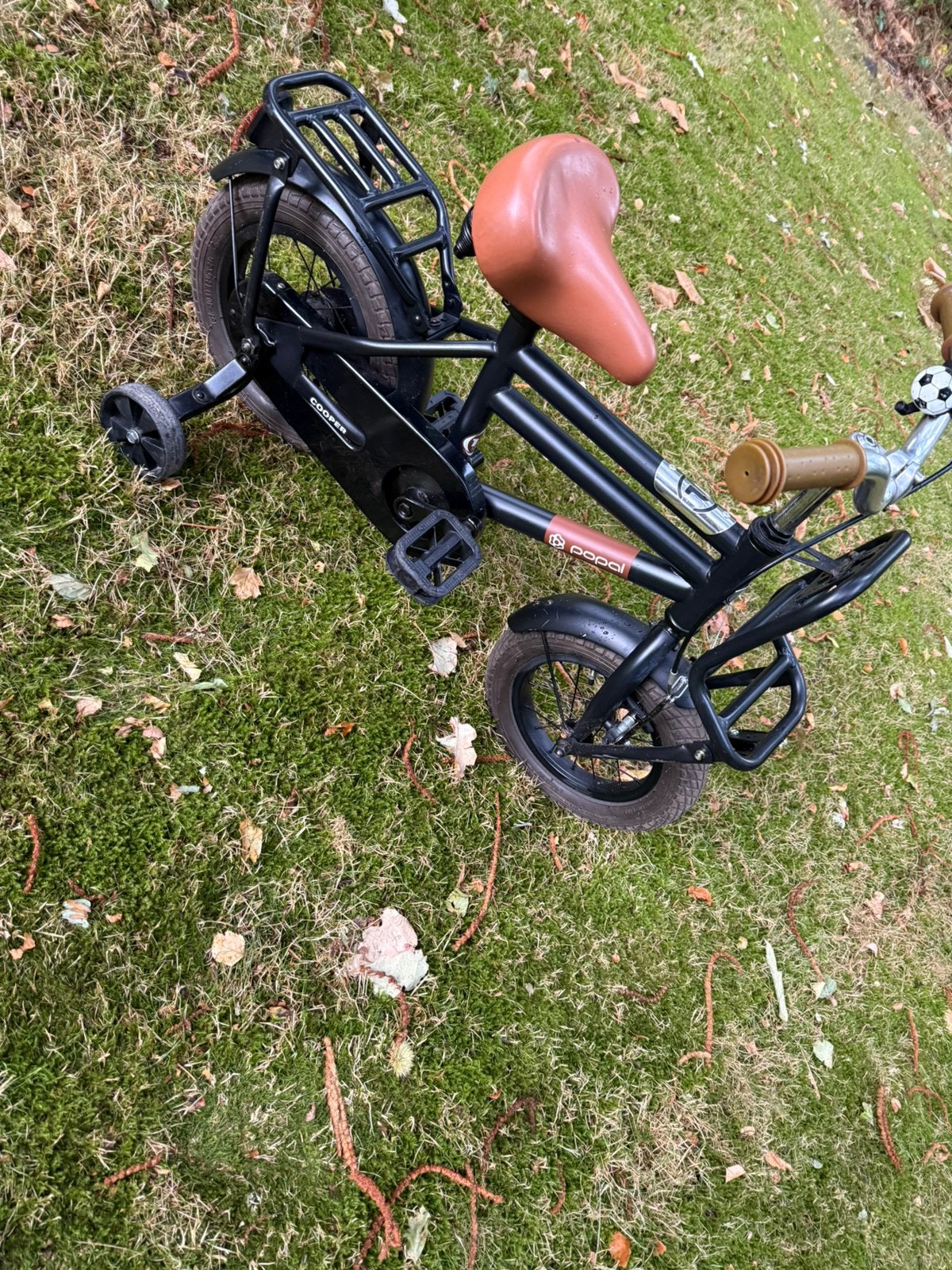 Mooi 12 inch fiets met zijwieltjes merk popal, Fietsen en Brommers, Fietsen | Kinderfietsjes, Ophalen, Zo goed als nieuw, Minder dan 16 inch