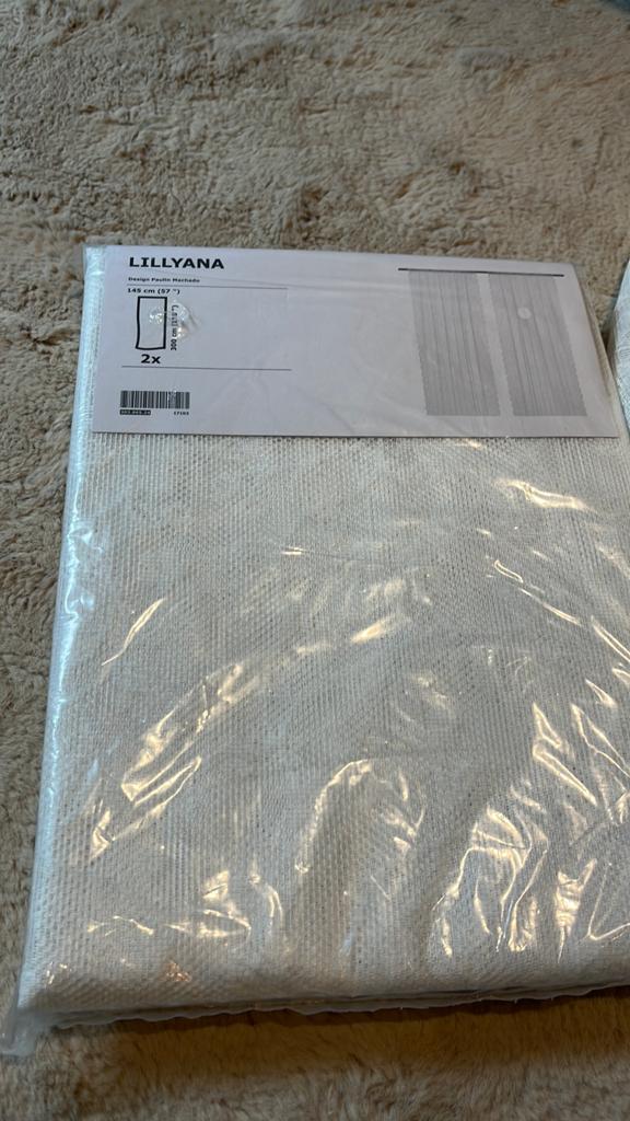 Lillyana gordijnen Ikea, Ophalen of Verzenden, Nieuw, Wit