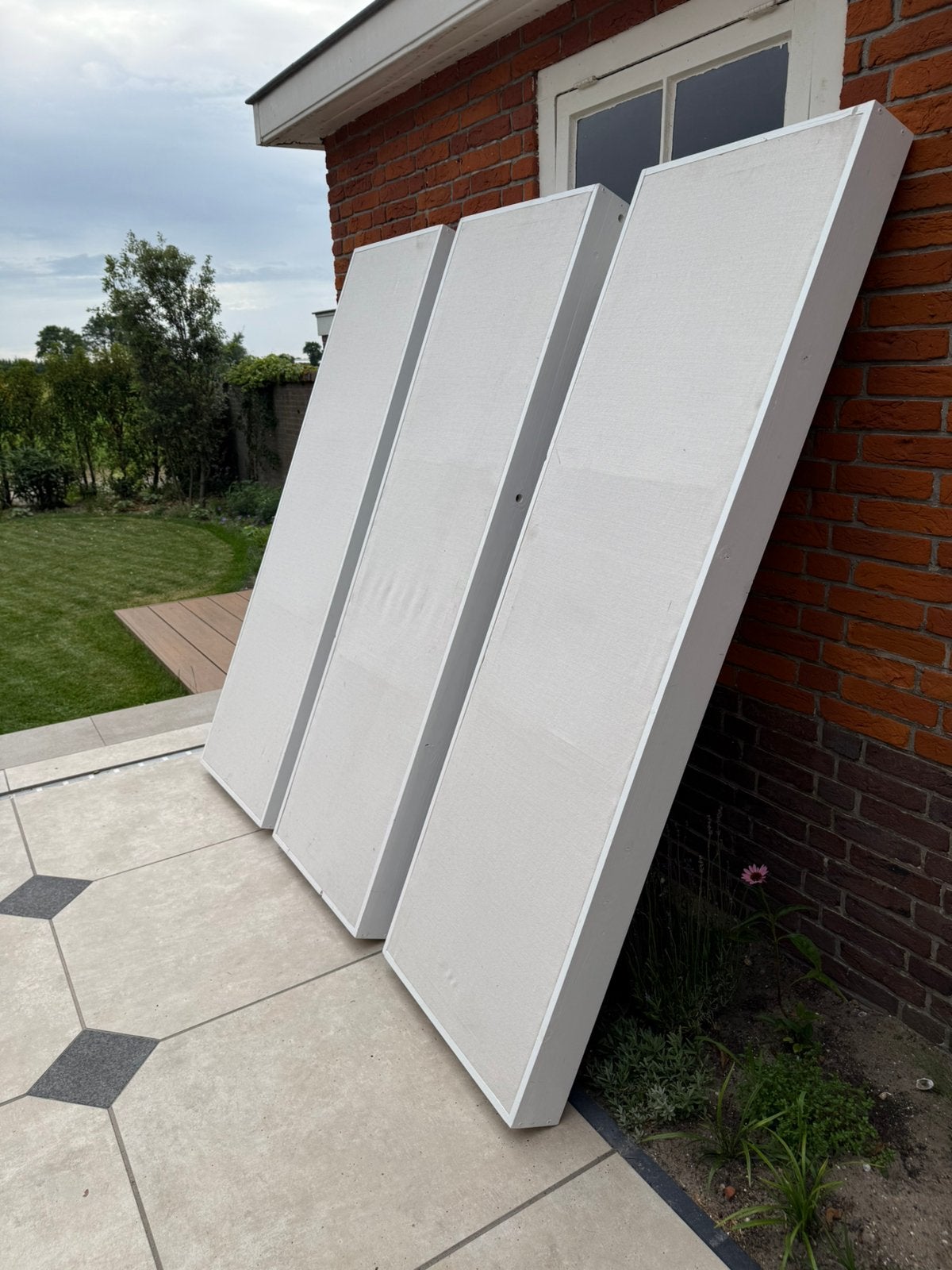 Akoestische panelen – 10cm High Density Rockwool – Set van 4, Ophalen, Zo goed als nieuw