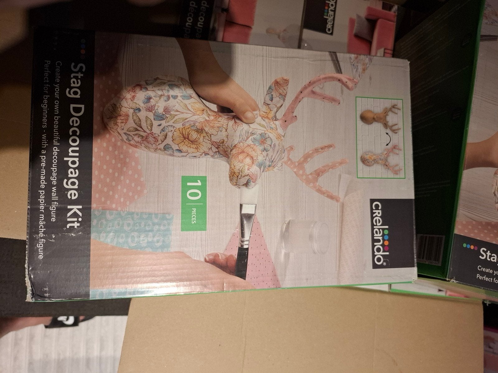 stag decoupage kit, Ophalen, Nieuw