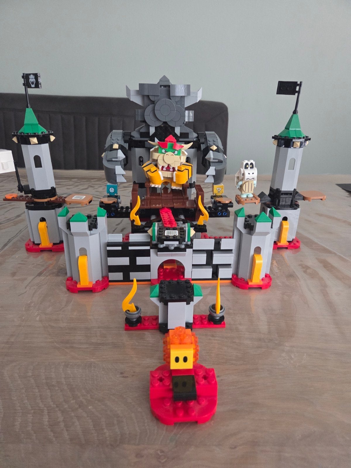 LEGO Super Mario Bowsers kasteel gevecht 71369, Ophalen of Verzenden, Zo goed als nieuw, Overige merken