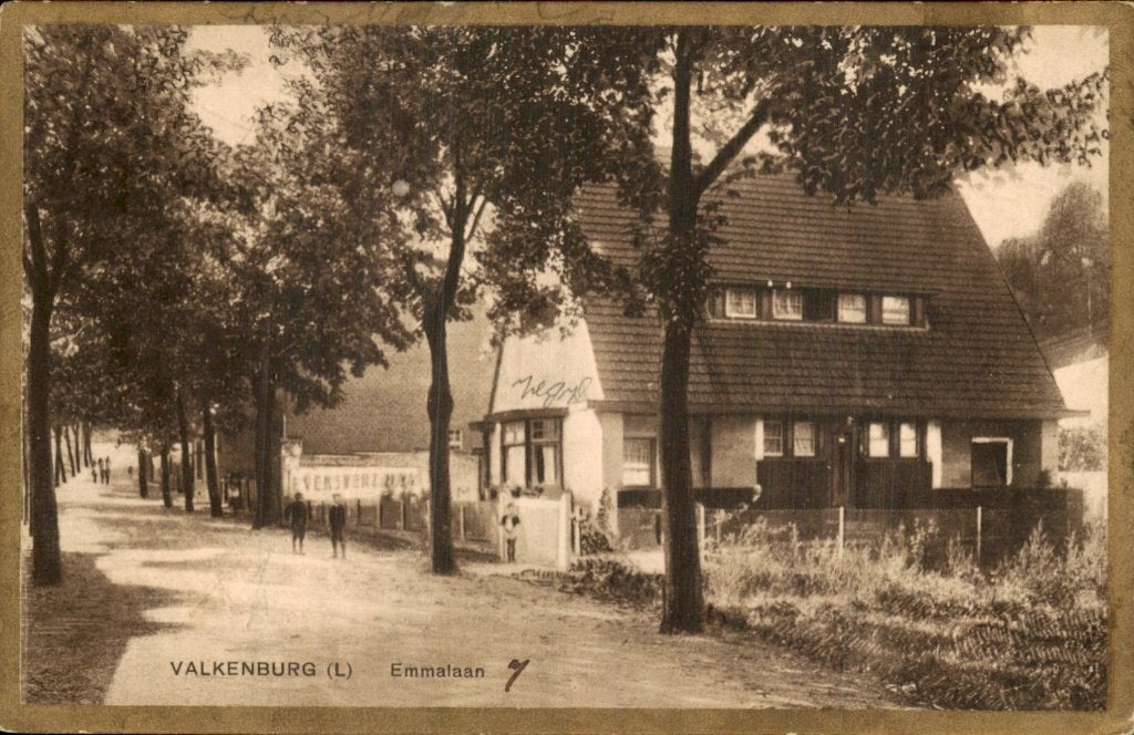 Valkenburg - Emmalaan - Woonhuis, Ophalen of Verzenden, 1920 tot 1940, Gelopen, Limburg