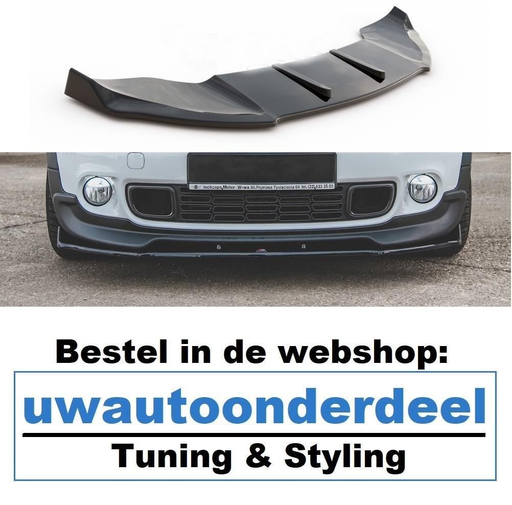 Spoiler Splitter Lip Skirt Voor Mini Countryman Tuning Works, Verzenden, Automotive Parts, A.parts@hotmail.nl, Trasmolenlaan 12 3447 GZ Woerden