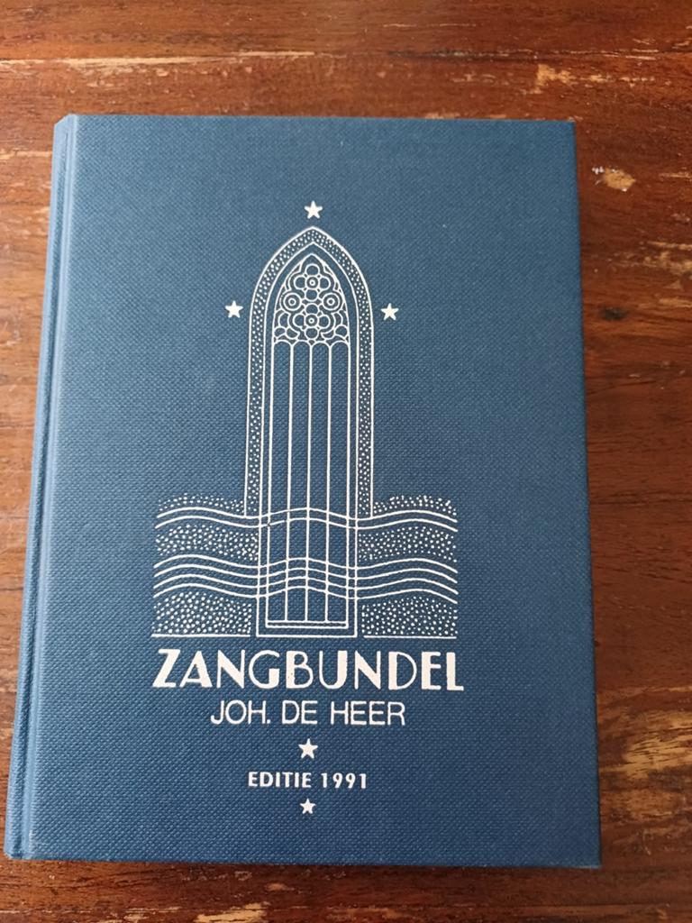 G1 Zangbundel Joh. de Heer - Editie 1991, Ophalen of Verzenden, Zo goed als nieuw, Joh. de Heer, Christendom | Protestants