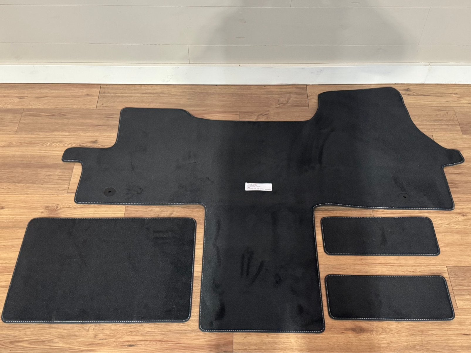 CAMPER Cabinemat (SET) Fiat Ducato 2006-2019-ZILVER STIKSELS, Caravans en Kamperen, Ophalen of Verzenden, Nieuw