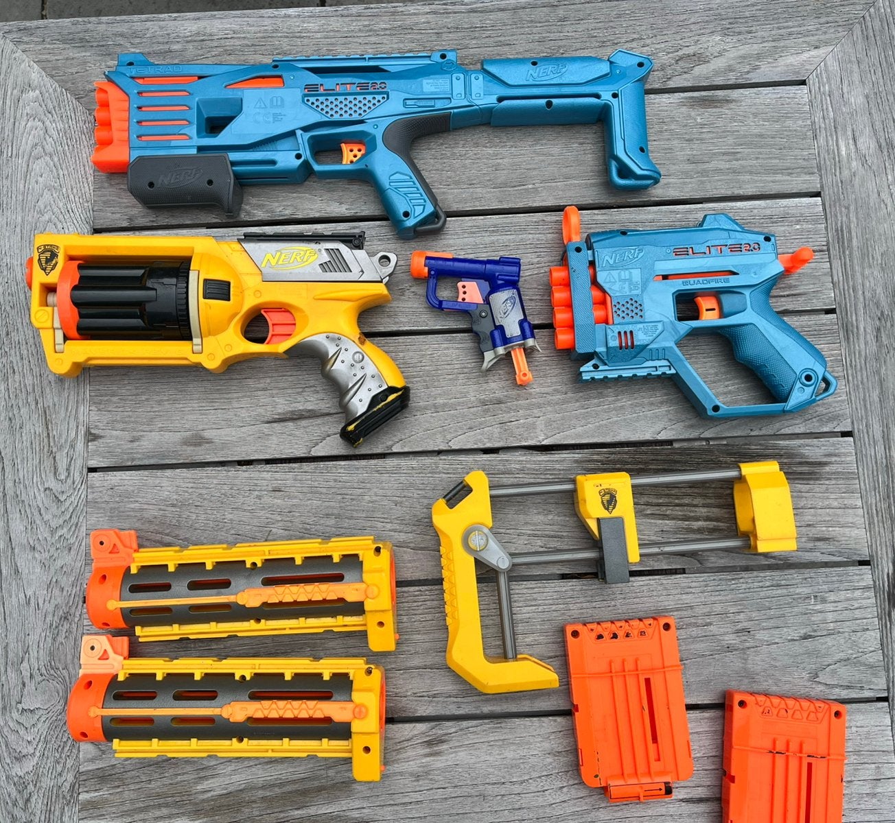 Nerf, geen pijltjes meer!, Ophalen, Gebruikt