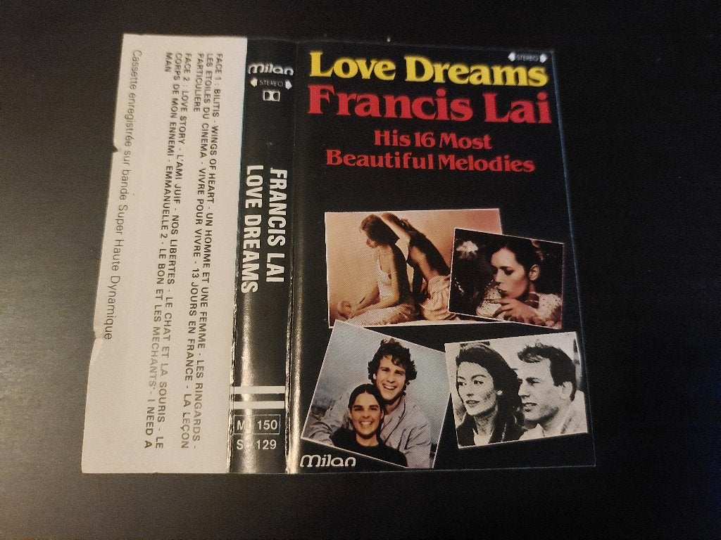 FRANCIS LAI - LOVE DREAMS (MC), 1 bandje, Ophalen of Verzenden, Zo goed als nieuw, Origineel